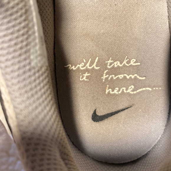 Nike Air Max Emcee ‘We’ll Take It From Here’ Womens size 6 White, Wolf Gray - Picture 10 of 10